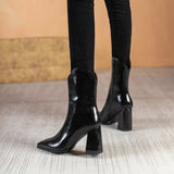 Pointed-toe fashion women's boots high heel stretch boots