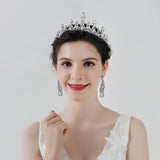 Bridal rhinestone crown wedding tiara