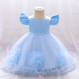 Flower Girl Wedding Little Girl Children's Birthday Princess Dress