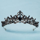 Vintage tiara alloy diamond crown