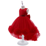 New Children's Dress Princess Dress Girl Flower Train Dress Piano Performance Pompous Dress