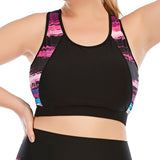 Yoga tight bra vest plus size yoga pants