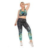 Yoga clothes tight bra plus size track pants