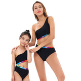 Bikini new sexy swimsuit women's one-piece parent-child swimwear for Mom and Me