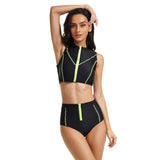 Sports surfing clothes women's simple sleeveless swimsuit