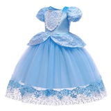 Cinderella Princess Dress Girl Dress Dress Pompous Dress Halloween Costume
