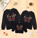 Fashion parent-child wear Christmas series sweater