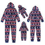 Family Matching Christmas home wear printed parent-child outfit