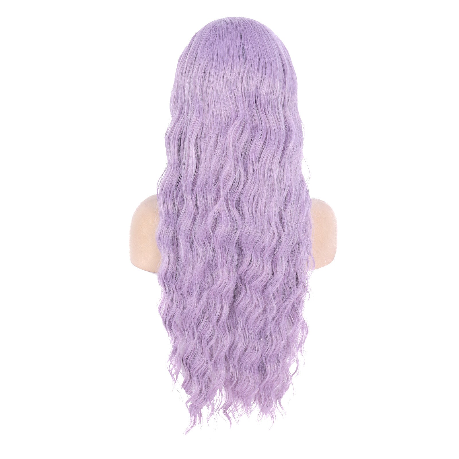 Hair band water ripple long curly hair wig headband wig chemical fiber headgear wig