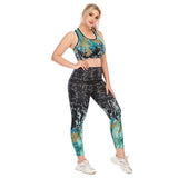 Yoga clothes tight bra plus size track pants