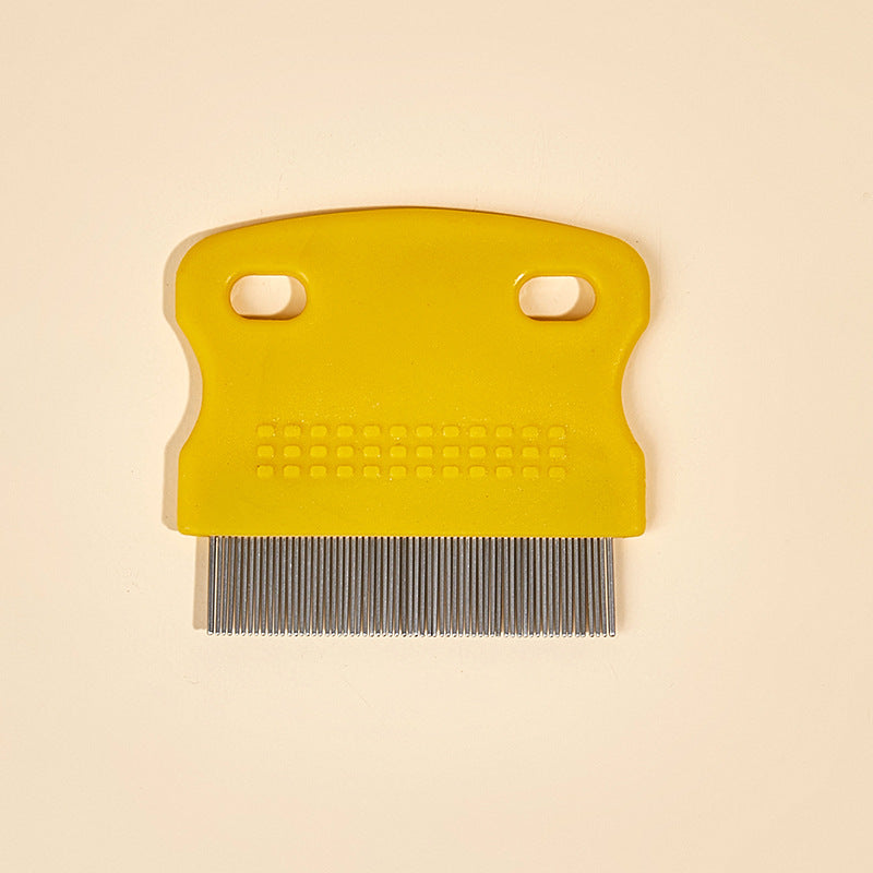 Pet comb small and lovely fine teeth tiaoshao comb dog hair removal comb cat hair change comb pet products