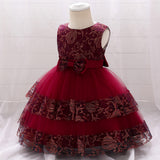 New Children's Dress Sleeveless Cake Skirt Voluminous Gauze Dress For Girls