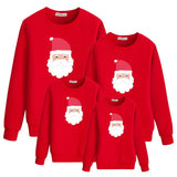 Family parent-child outfit cute Santa Claus loose sweater