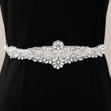 Wedding accessories rhinestone weave bridal belt