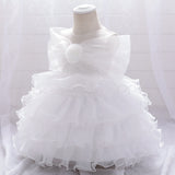 New Princess Dress Gauze Pompous Dress Birthday Dress Baby First Year Dress