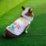 Sleeveless, breathable T-shirt, net top shave sunscreen vest for dogs