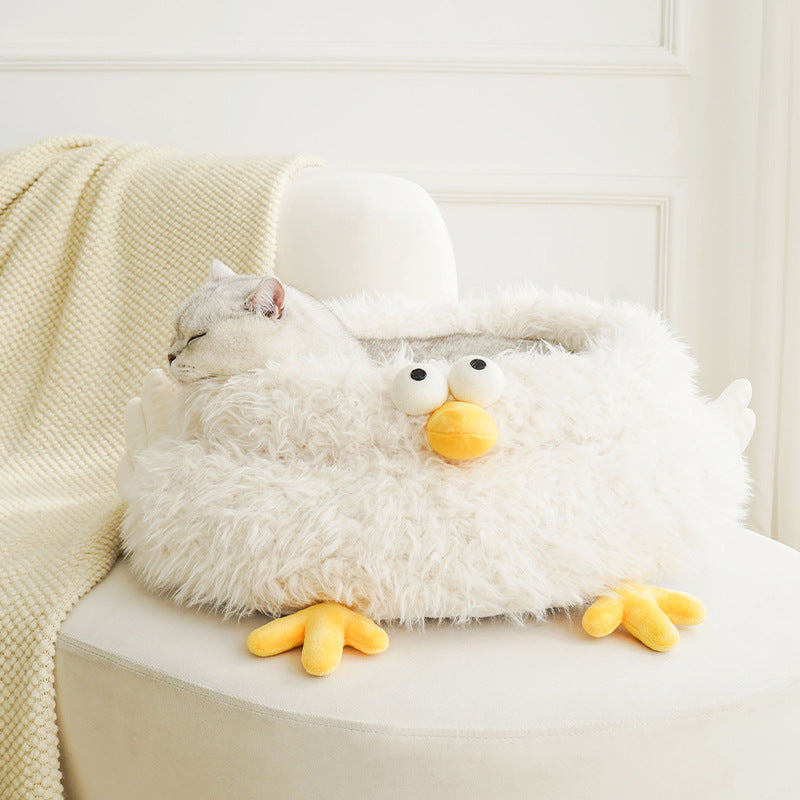 Chicken pet bed sleeping all seasons general warm and comfortable cat's nest dog's nest medium and small pet nest supplies bed