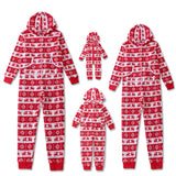 Christmas parent-child one-piece pajamas