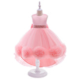 New Children's Dress Princess Dress Girl Flower Train Dress Piano Performance Pompous Dress