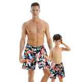 New parent-child swimsuit quick-drying beach pants for Dad and Me
