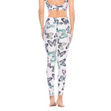 Yoga clothes tight pants  Butterfly print top