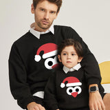 Parent-child wear Christmas series cartoon pattern long-sleeved sweater
