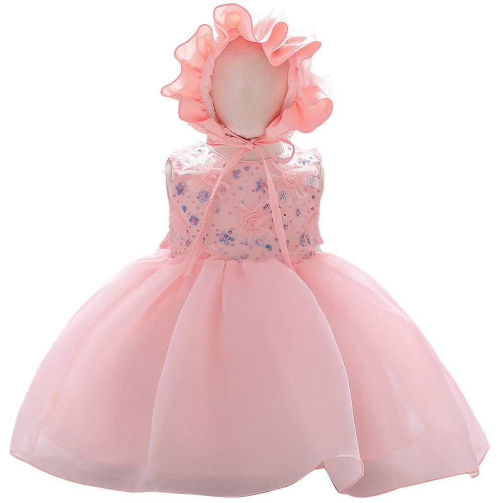 New Children's Dress Dress For Baby's First Birthday Baby's Birthday Dress