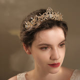 Vintage tiara alloy diamond crown