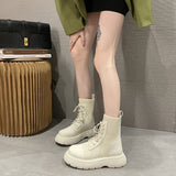 New style thick soled women's boots in autumn