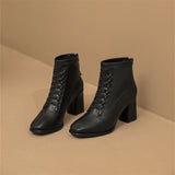 Autumn and Winter new simple and versatile ankle boots