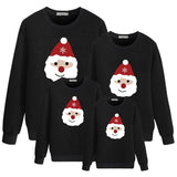 Cartoon Santa Claus parent-child sweater