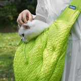 Pet cat bag take pets out to walk cats and dogs portable one shoulder diagonal warm small dog light backpack