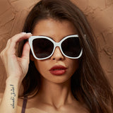 Hollow lens sunglasses Butterfly Beach sun protection glasses