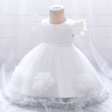 Flower Girl Wedding Little Girl Children's Birthday Princess Dress