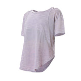 Yoga clothes women's loose sports short sleeve casual quick-drying T-shirt