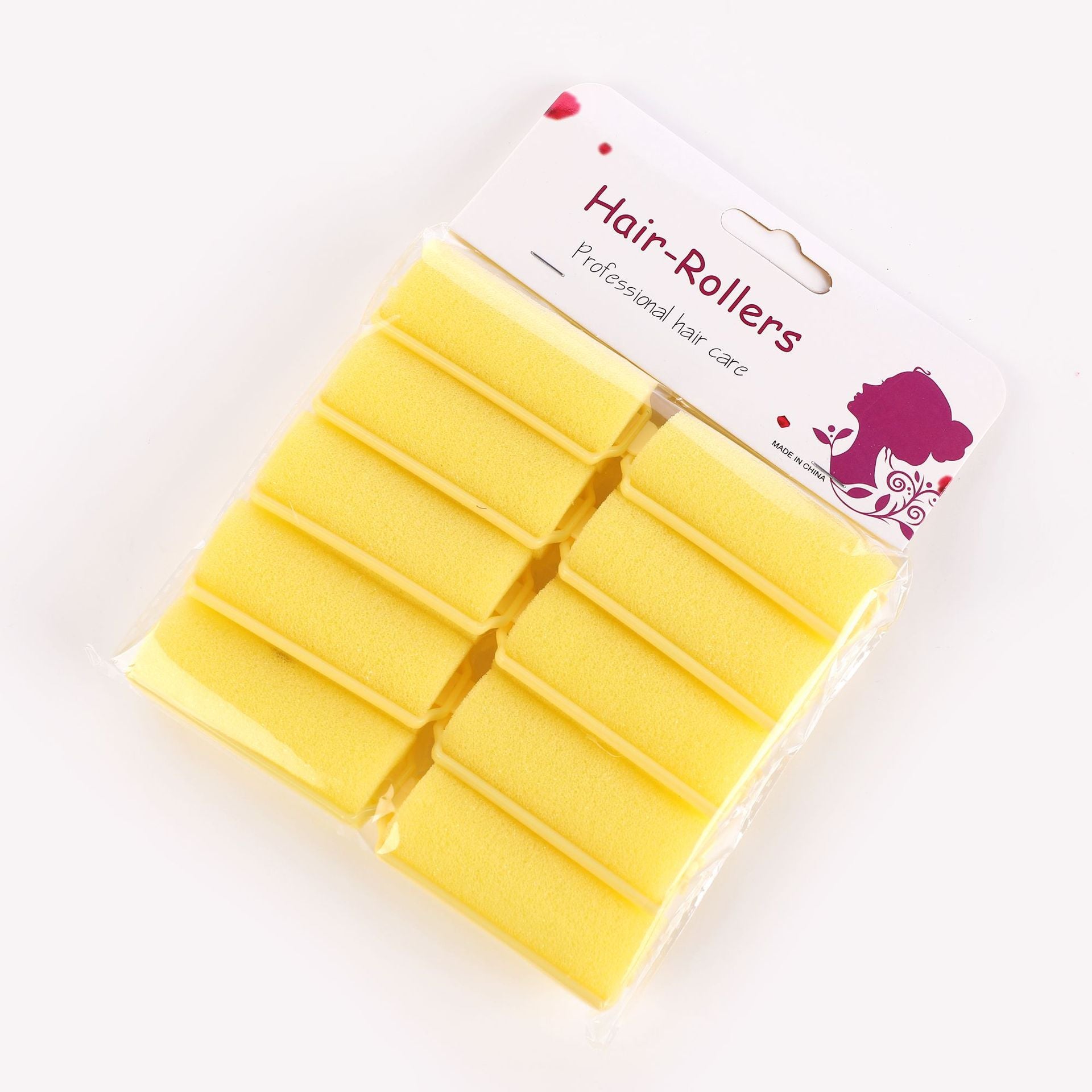 Sleeping Beauty Sponge roll fringe curler hair roller hair tools (Set Of 6 Pcs)