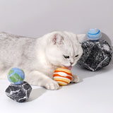 Star Star planet toy ball cat toy cat tease cat stick bite resistant cat Mint ball cat toy set (each set contains 3)