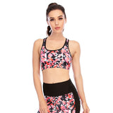 Yoga tight pants printed sports bra