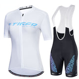 Summer cycling clothing team uniform women's suit