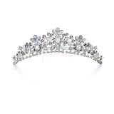 Latest Cubic Zirconia Tiara With Crystals CR17003