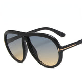 Large rim sunglasses women's fashion vintage sunglasses