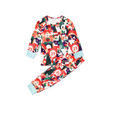 Christmas pajamas set printed parent-child homewear clothes
