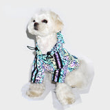 Pet clothes autumn and winter snow NARI fadou Teddy stormsuit dog cat reflective clothes