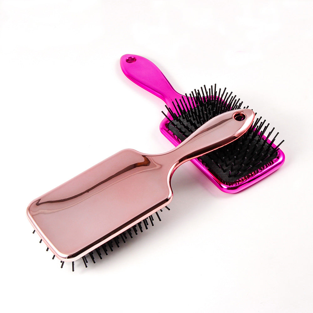 Mirror hairdressing comb plastic anti knotting massage scalp comb gift comb