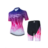 Short-sleeved cycling outfit women's road cycling jersey
