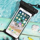 Fingerprint unlock mobile phone waterproof bag