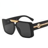 Metal pattern women's sunglasses