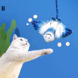 Ocean fish cat Mint toy tease cat toy self hi molar bite resistant cat products tease cat stick