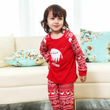 Family Matching printed homewear parent-child pajamas