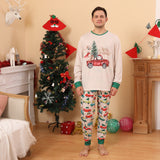 Parent-child family pajamas Christmas suit
